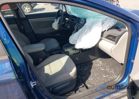 2019 Hyundai Elantra Sel z USA, uszkodzony, nr VIN 5NPD84LFXKH412014